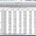 Excel Spreadsheet Data In Excel For Geochemistry  Runs With Rocks