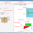 Excel Spreadsheet Design Inside Asdip Steel Structural Engineering Software, Excel Spreadsheet