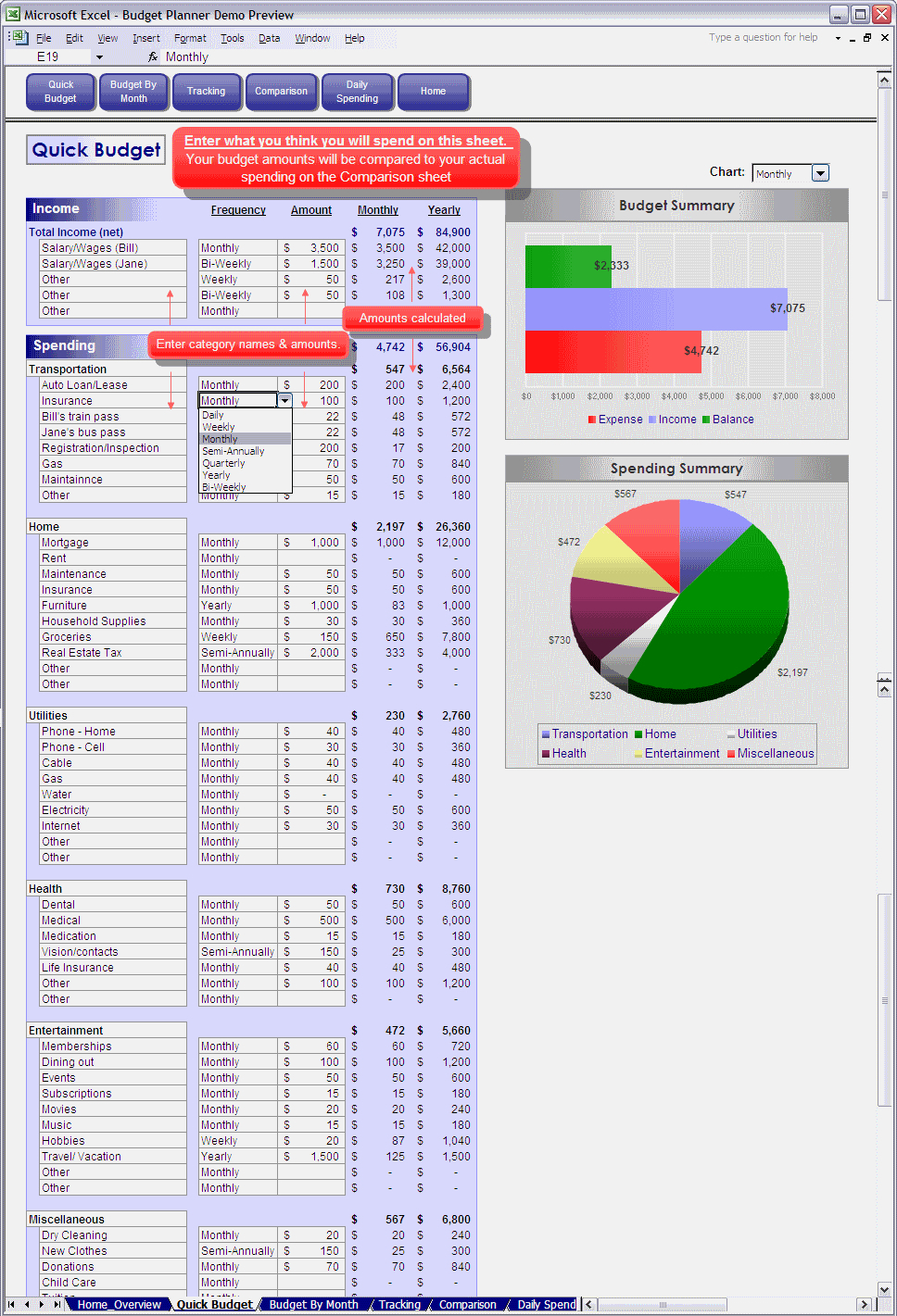 Excel Spreadsheet For Bill Tracking with Free Bill Tracking Spreadsheet