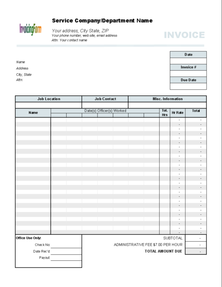 Excel Spreadsheet For Hours Worked Inside Example Of Work Hours Calculator Excel Spreadsheet Timesheet Invoice