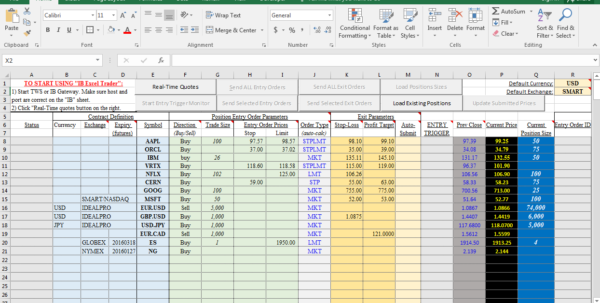 Excel Spreadsheet For Option Trading Spreadsheet Download excel ...