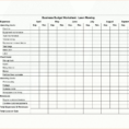 Excel Spreadsheet For Photographers Pertaining To Sample Business Budget Sheet Expenseset With Heavenly Template Excel