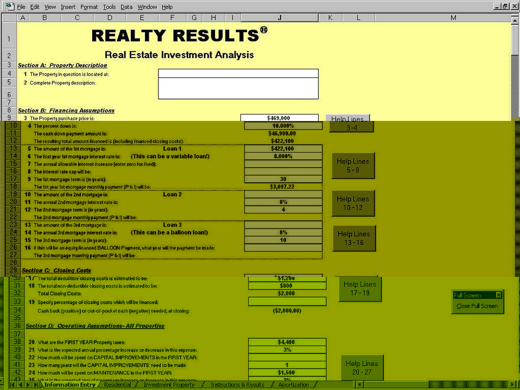 Free Excel Template For Rental Property