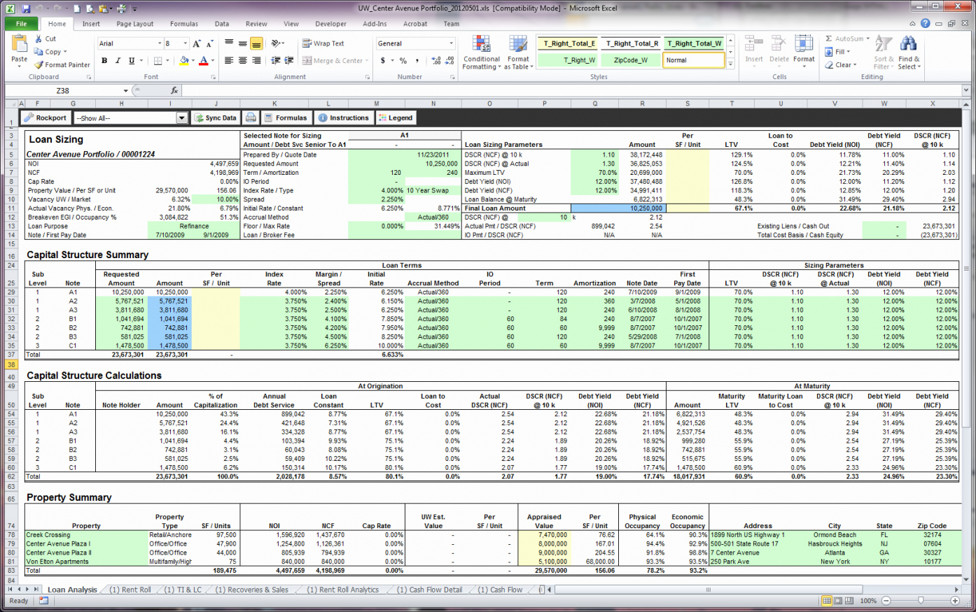How To Make An Excel Spreadsheet For Rental Property