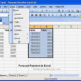 Excel Spreadsheet For Restaurant Sales Pertaining To Restaurant Sales Forecast Excel Template  Homebiz4U2Profit