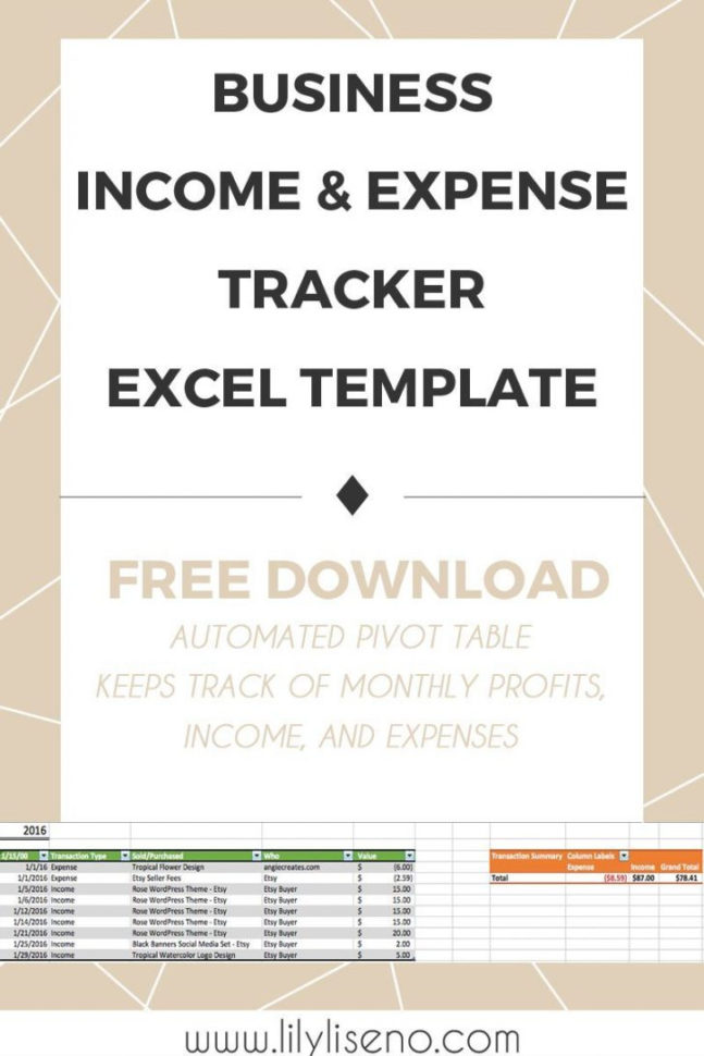 Excel Spreadsheet Income And Expenses Throughout Income And Expense Tracker Excel Template Free Download Excel Spreadsheet Income And Expenses Throughout Income And Expense Tracker Excel Template Free Download