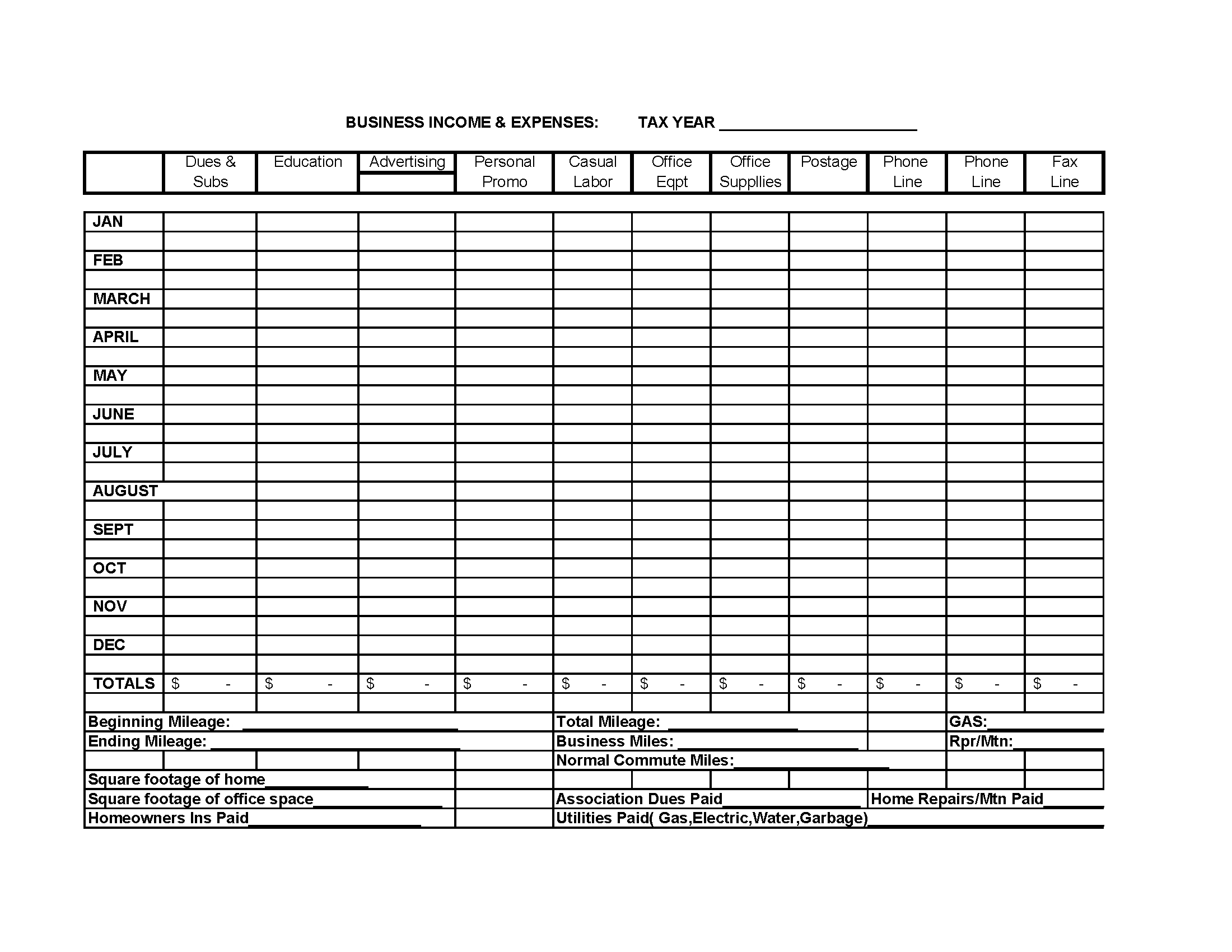 Personal Income And Expenses Excel Template Teenbap