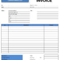 Excel Spreadsheet Invoice Intended For Excel Template For Bills Spreadsheet Bill Of Quantities Expenses