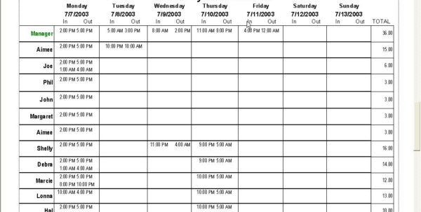 Excel Spreadsheet Schedule Spreadsheet Downloa excel spreadsheet ...