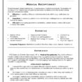 Excel Spreadsheet Specialist Inside Sample Resume For Medical Billing Specialist Resumes And Coding