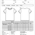 Excel Spreadsheet T Shirt In T Shirt Order Form Template Excel  Spreadsheet Collections