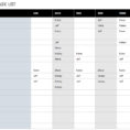 Excel Spreadsheet Task List Template Regarding Task List Template Excel Spreadsheet 2018 Google Spreadsheets Budget