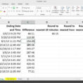 Excel Spreadsheet Tips With Calculating With Hours Minutes And Time Of Day Excel Tips Example
