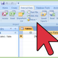 Excel Spreadsheet To Access Database Intended For How To Import Excel Into Access: 8 Steps With Pictures  Wikihow