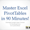 Excel Spreadsheet Video Tutorial Intended For Excel Pivot Tables Video Training, Video Tutorials For Excel Pivot