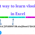 Excel Spreadsheet Video Tutorial With Regard To How To Apply Vlookup Formula In Ms Excel Learn In Simple Hindi Video