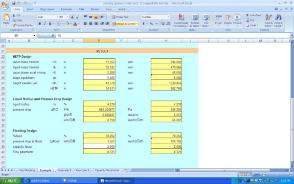 industrial heat exchange system calculations software