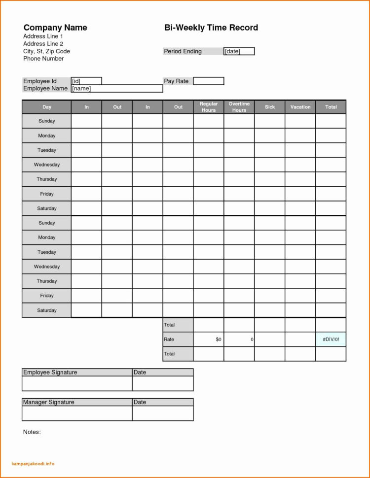 Excel Time Clock Spreadsheet Pertaining To Bi Monthly Timesheet Template Excel Best Of Time Clock Spreadsheet