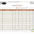 Expense Report Spreadsheet Template Free Inside Expense Report Forms Templates