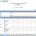 Expenses Spreadsheet Within Tax Template For Expenses Example Of Business Spreadsheet Throughout