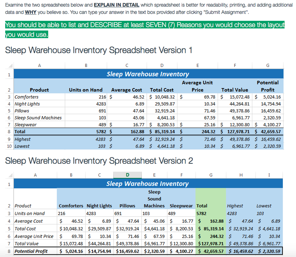 explain-spreadsheet-within-solved-examine-the-two-spreadsheets-below-and-explain-in-db-excel