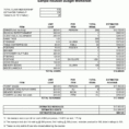 Family Reunion Payment Spreadsheet in How To Make A Spreadsheet For Monthly Bills  Homebiz4U2Profit