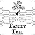 Family Tree Spreadsheet Free With 4 Free Family Tree Templates For Genealogy, Craft Or School Projects