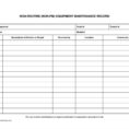 Farm Equipment Maintenance Log Spreadsheet intended for Farm Equipment Maintenance Log Spreadsheet  Awal Mula