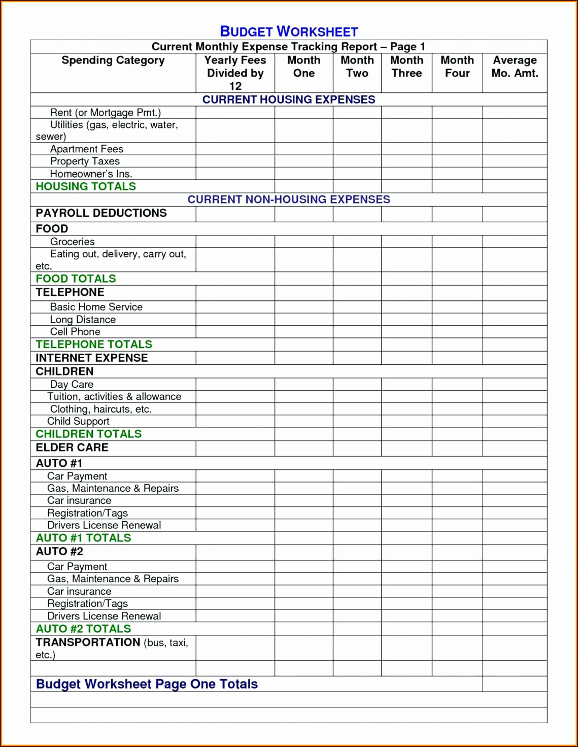 Farm Expense Spreadsheet Template Free