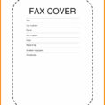 Fax Spreadsheet For Statement Of Confidentiality Template And Cover Sheet With