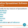 Features Of Spreadsheet Software Regarding Chapter 4 Application Software  Ppt Download