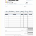 Fillable Spreadsheet Regarding Landscaping Invoice Forms Customizable Company Template Example
