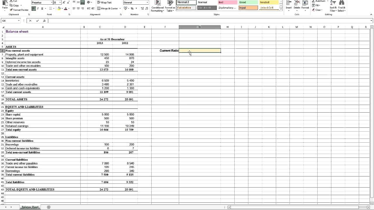 Financial Analysis Excel Spreadsheet Throughout Financial Ratio Analysis Excel Spreadsheet  Homebiz4U2Profit