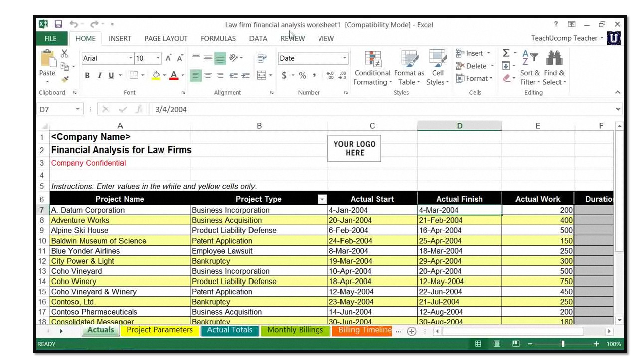 excel template for officetime report