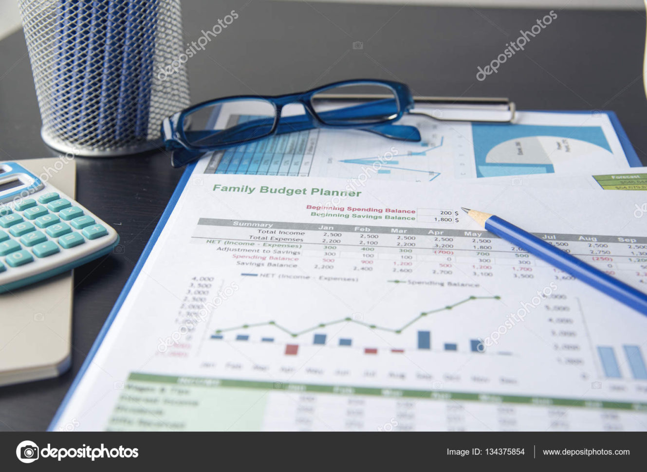 Financial Savings Plan Spreadsheet Within Family Budget Planner. Saving And Spending Money Plan. Spreadsheet