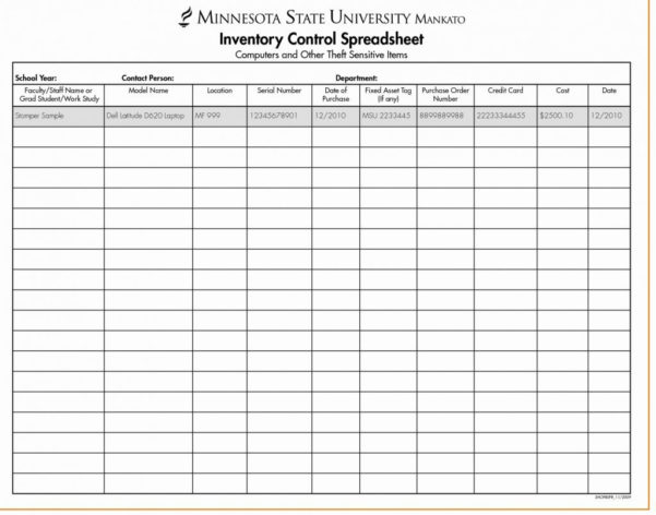 Firearms Inventory Spreadsheet — db-excel.com