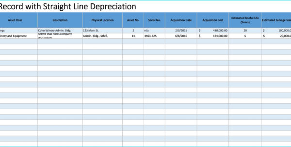 Fixed Asset Depreciation Excel Spreadsheet Spreadsheet Downloa fixed ...