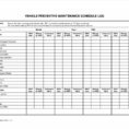 Fleet Maintenance Spreadsheet Template For Fleet Maintenance Schedule Spreadsheet  Awal Mula