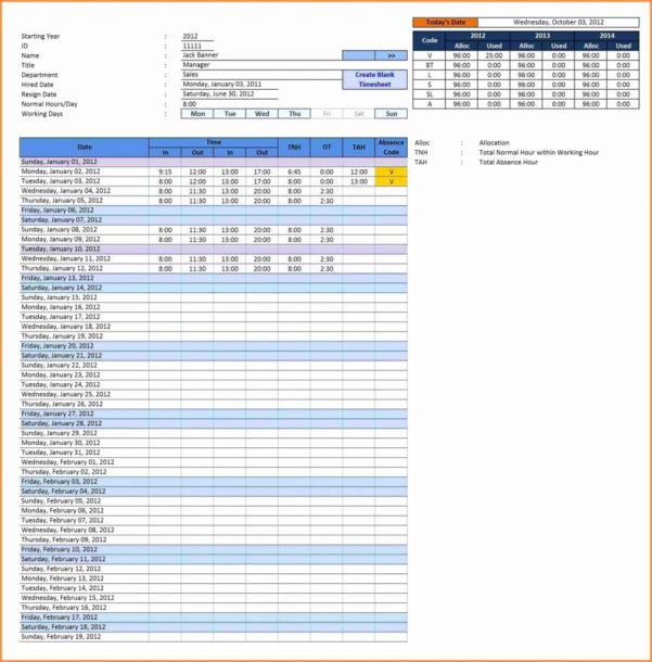 Fmla Rolling Calendar Tracking Spreadsheet Pertaining To Fmla Tracking 