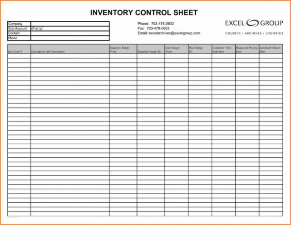 Food And Beverage Inventory Spreadsheet — db-excel.com