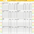 Food Storage Inventory Excel Spreadsheet Regarding Food Inventory Spreadsheet For Home Template Storage Cost Excel