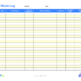 Food Waste Tracking Spreadsheet Intended For 30 Images Of Food Tracking Sheet Template  Bfegy