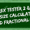 Forex Backtesting Spreadsheet Intended For Fastest Ways To Calculate Forex Tester Lot Size With Percent Risk