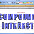 Forex Compounding Spreadsheet For Calculate Compounderest Using Excel Learn Formulas Youtube