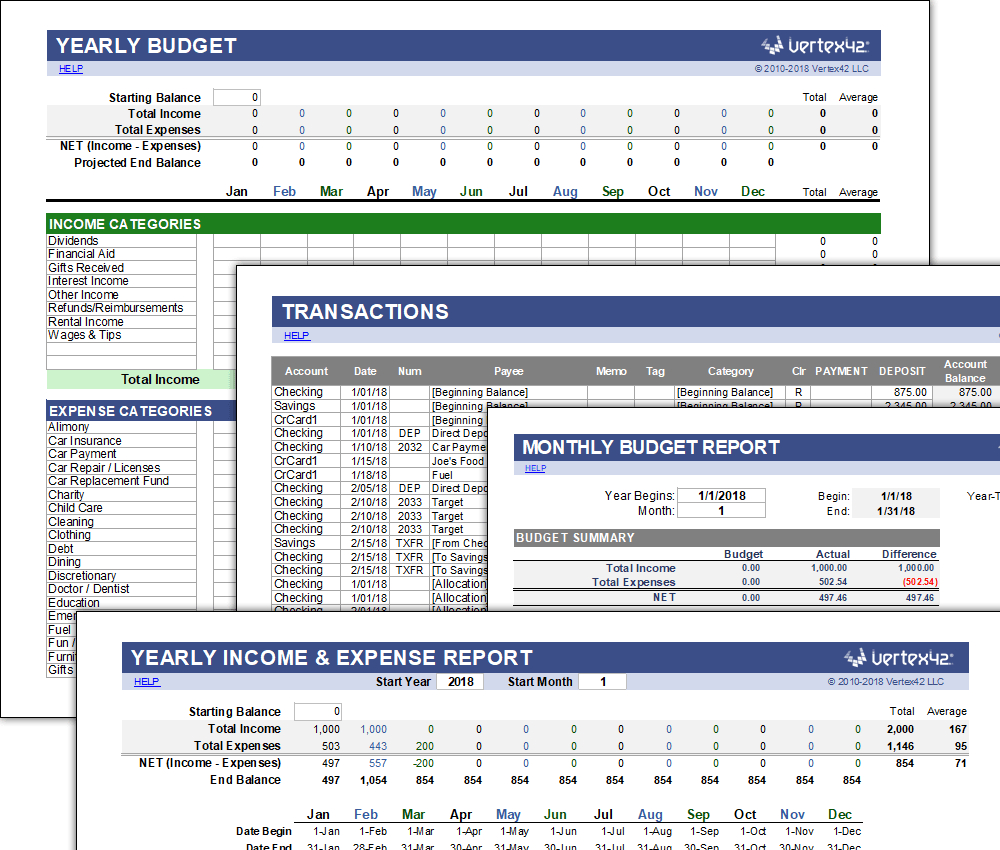 excel based accounting software for small business free download