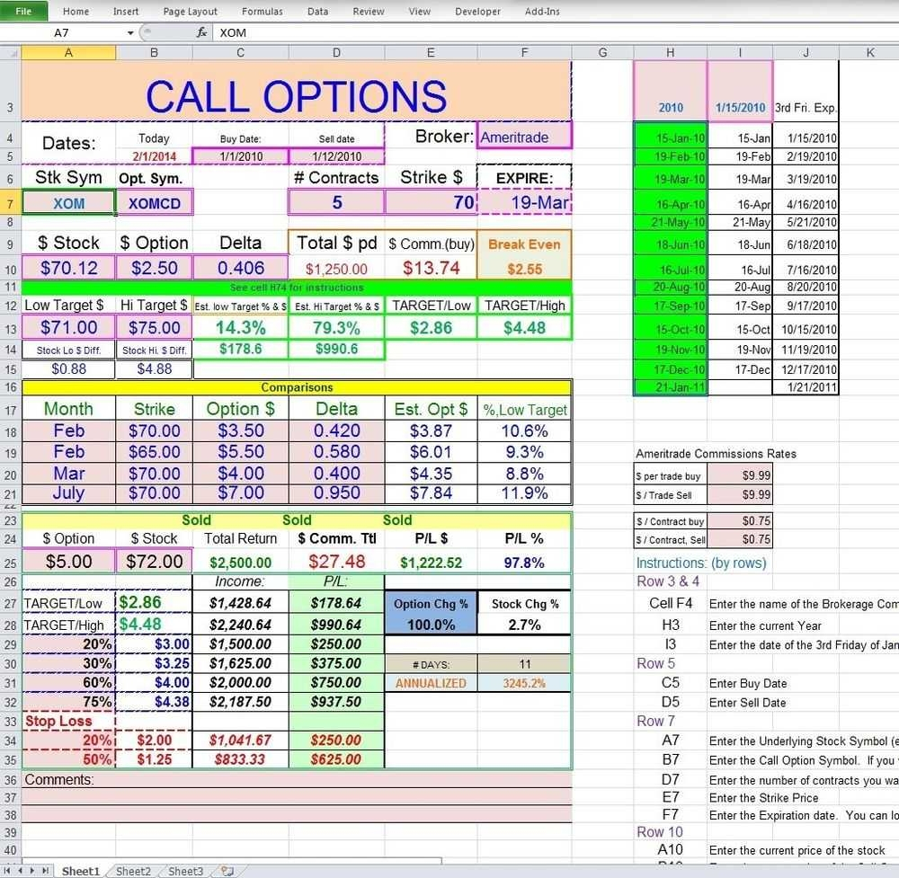 spreadsheets forex