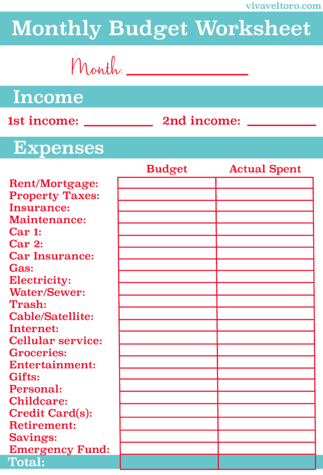 Fortnightly Budget Spreadsheet in Spreadsheet Weekly Budget Sheet Printable And Labor