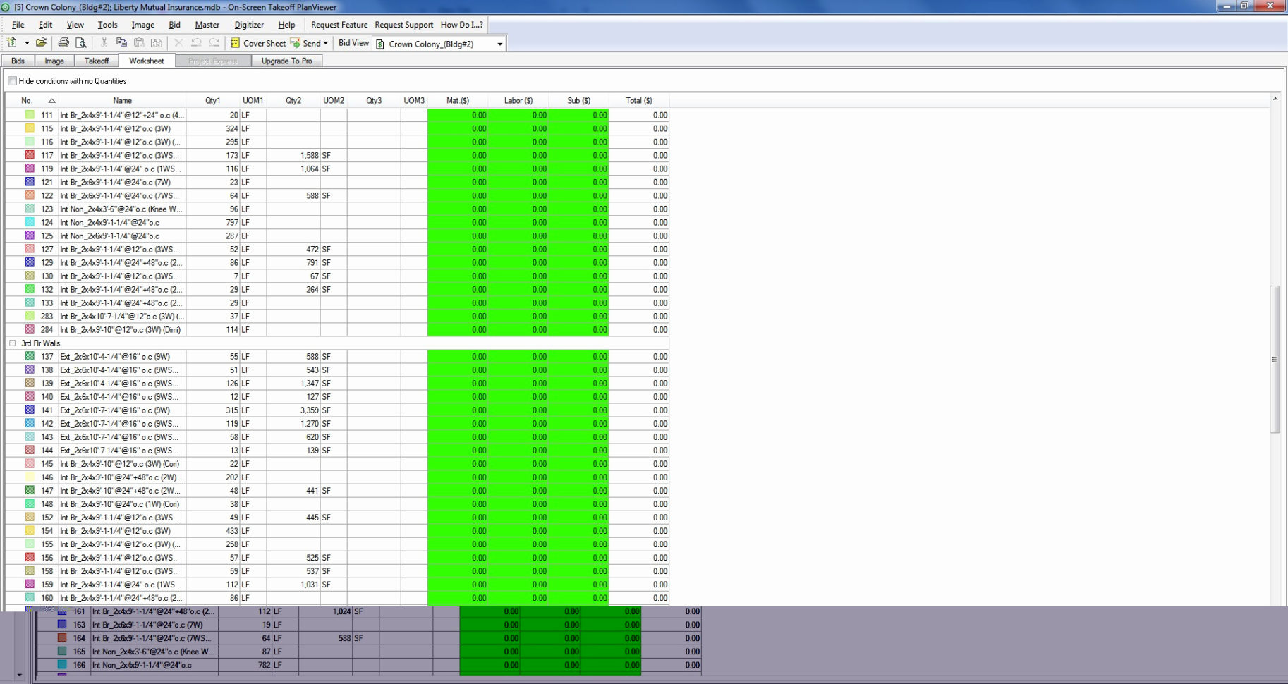 Framing Takeoff Spreadsheet With Framing Takeoffet Best Of Lumber Template Awesome New  Emergentreport