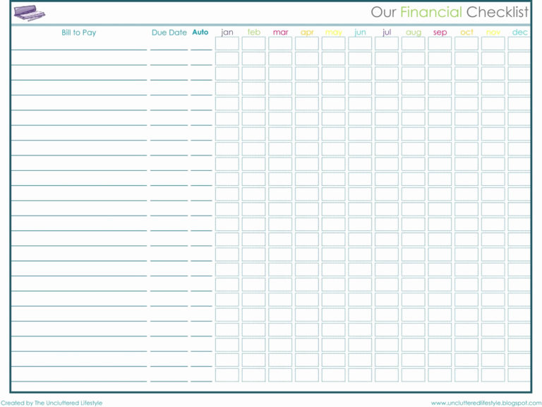 Free Bill Management Spreadsheet for Bill Management Spreadsheet Rent ...