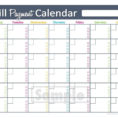 Free Bill Payment Spreadsheet Pertaining To Free Bill Paying Organizer Template Spreadsheet Monthly Printable